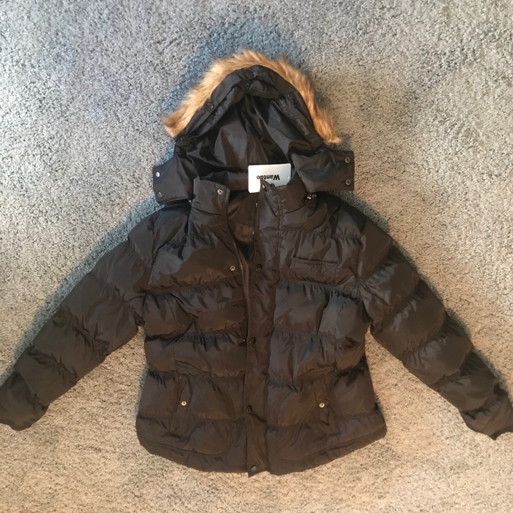 COPY - Wantdo puffy ski jacket with fur hood